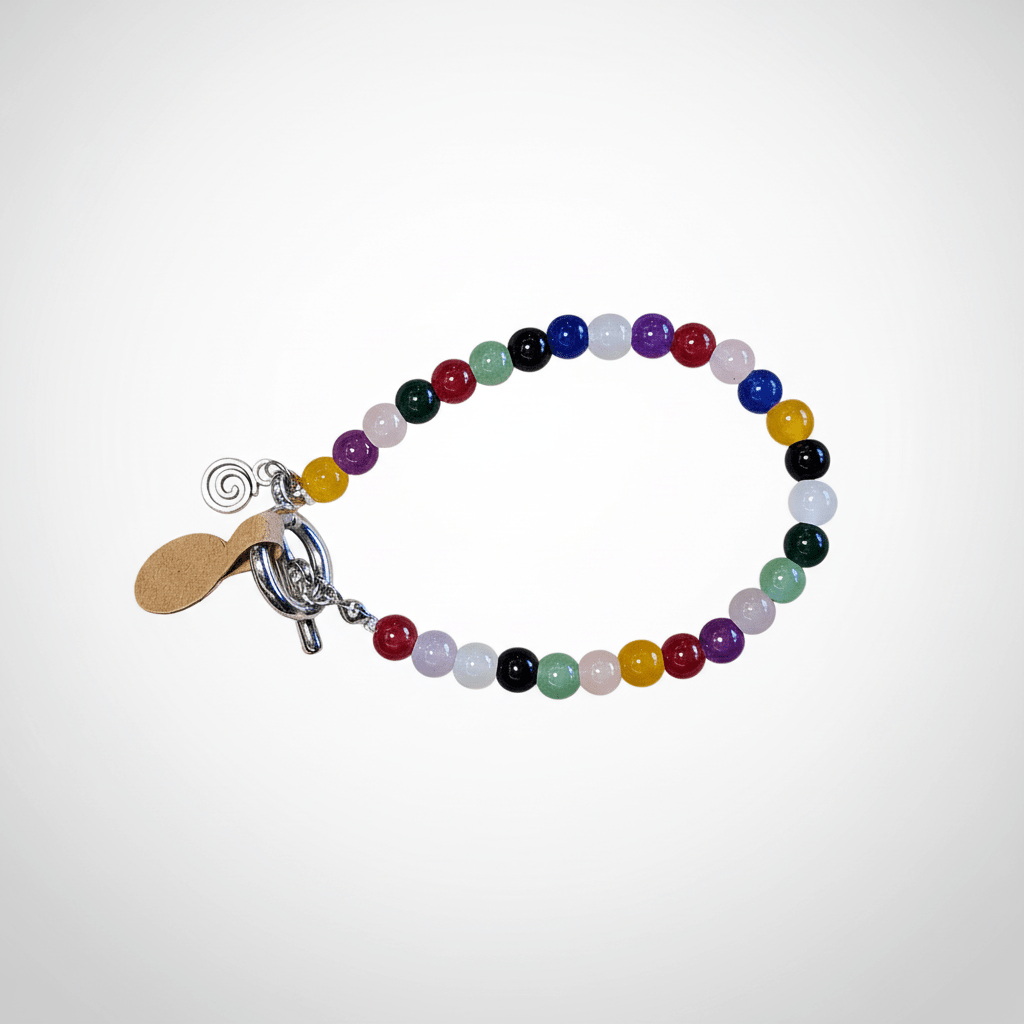 Colorful Beaded Bracelet handmade - Made by Saloly