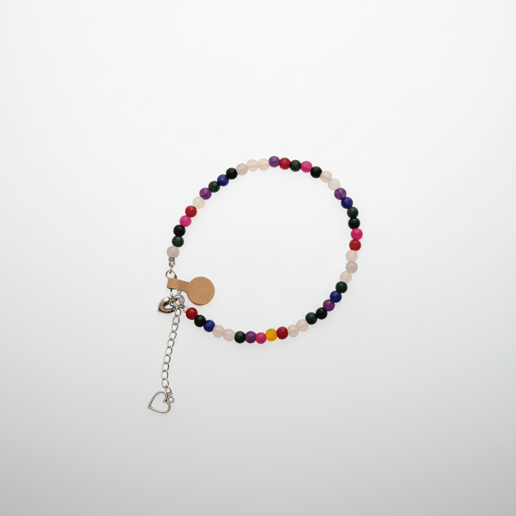 Colorful Beaded Bracelet handmade - Made by Saloly