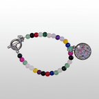 Colorful Beaded Bracelet handmade - Made by Saloly