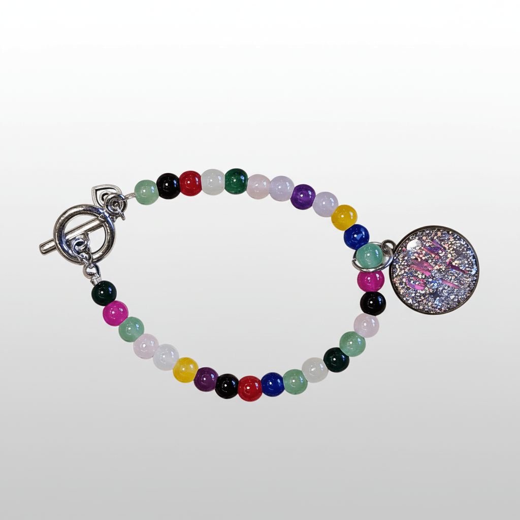 Colorful Beaded Bracelet handmade - Made by Saloly