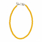Glass Beaded Necklace handmade - Made by Saloly