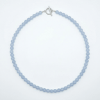 Glass Beaded Necklace handmade - Made by Saloly
