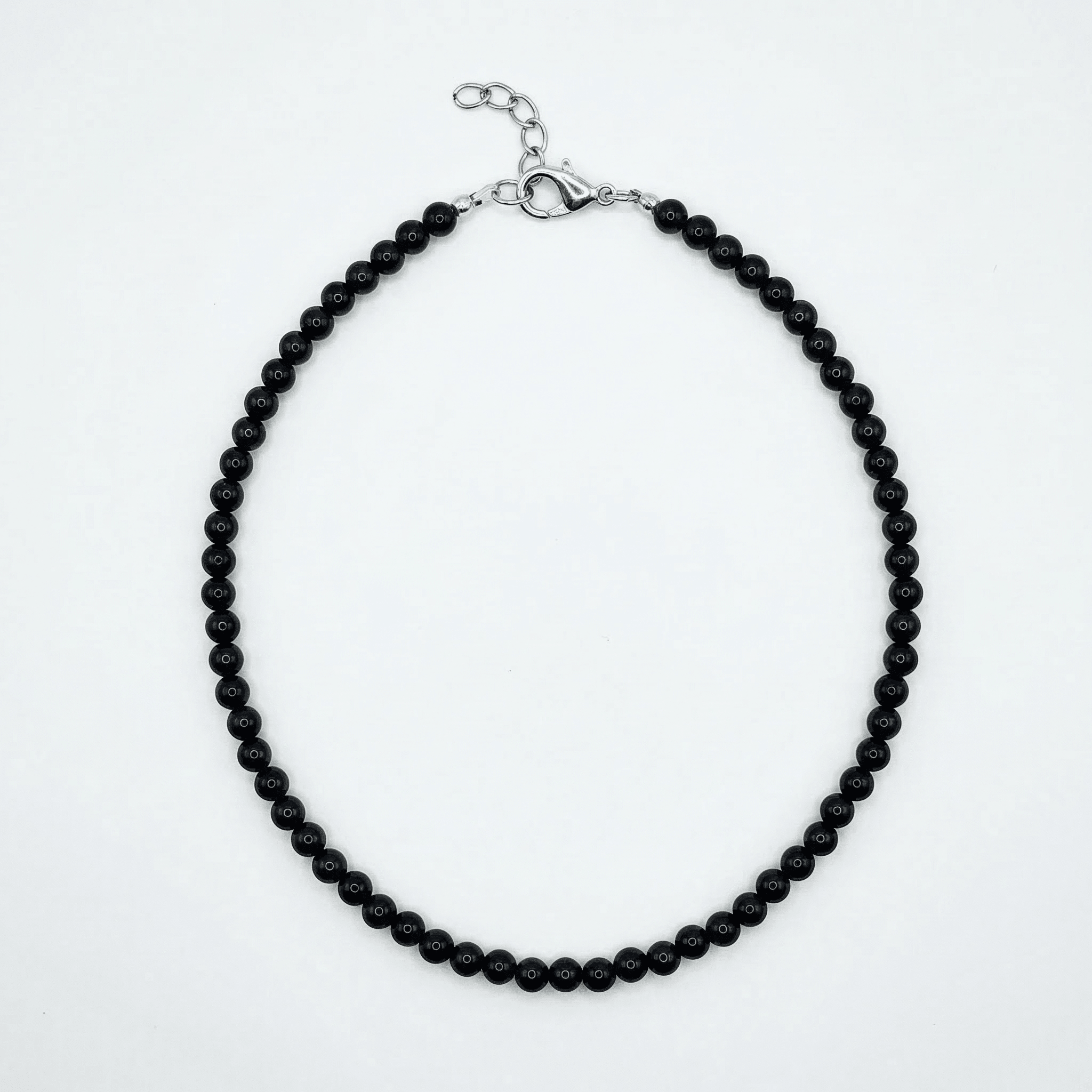 Glass Beaded Necklace handmade - Made by Saloly