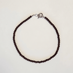 Glass Beaded Necklace handmade - Made by Saloly