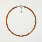Glass Beaded Necklace handmade - Made by Saloly
