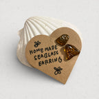 Handmade Sea Glass Earring handmade - Made by Saloly