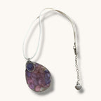 Real Flower in Resin Necklace handmade - Made by Saloly