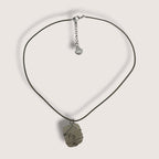 Wire Wrapped Seaglass Pendant Necklace handmade - Made by Saloly