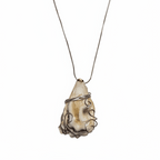 Wire Wrapping Necklace handmade - Made by Saloly
